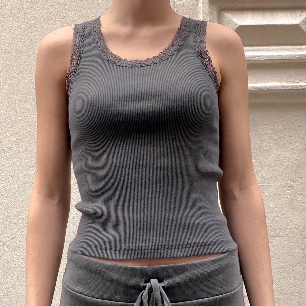 Brandy Melville lace tank
